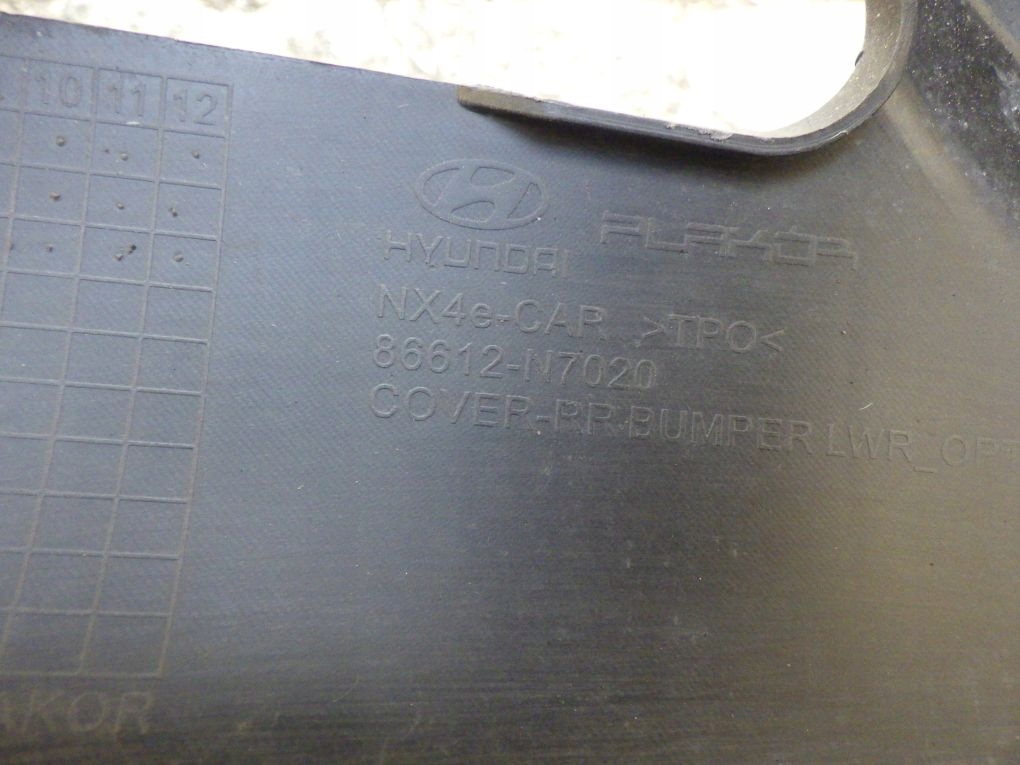 HYUNDAI TUCSON IV 4 NX4e 20- bumper rear