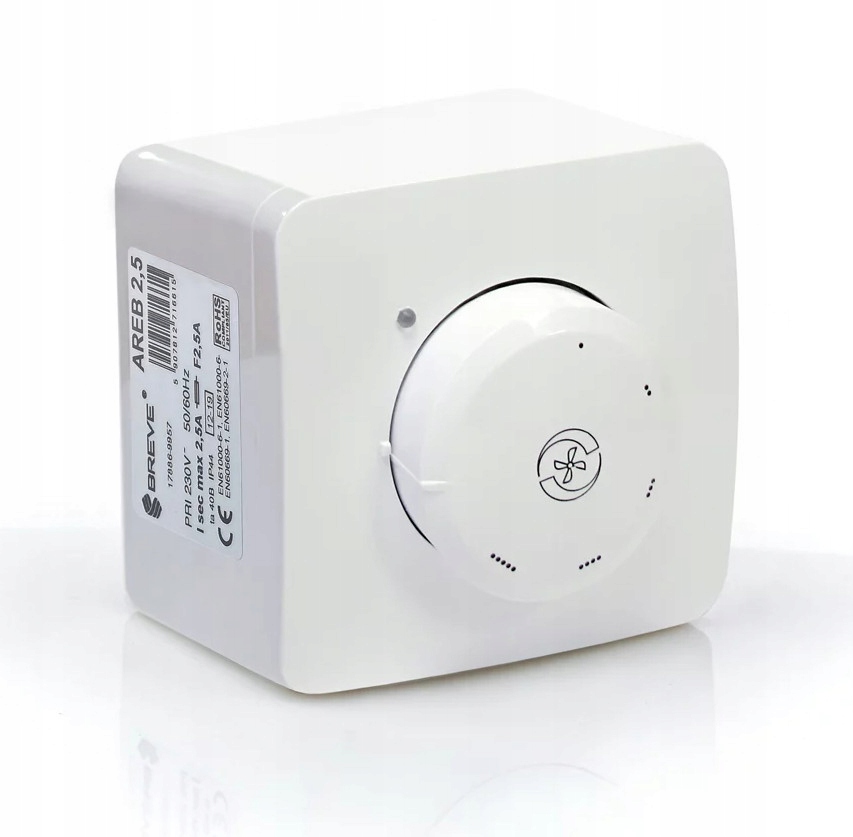 Breve Areb 2.5 A – Regulátor Rychlosti Ventilátoru Ohřívače 80-460 W
