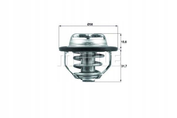 BEHR TERMOSTAT OPEL 82C 2,0TURBO 2,2 SAAB BEHR