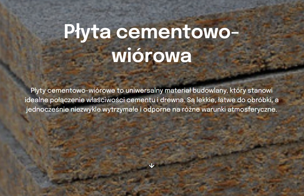 Płyta cementowo wiórowa 10mm