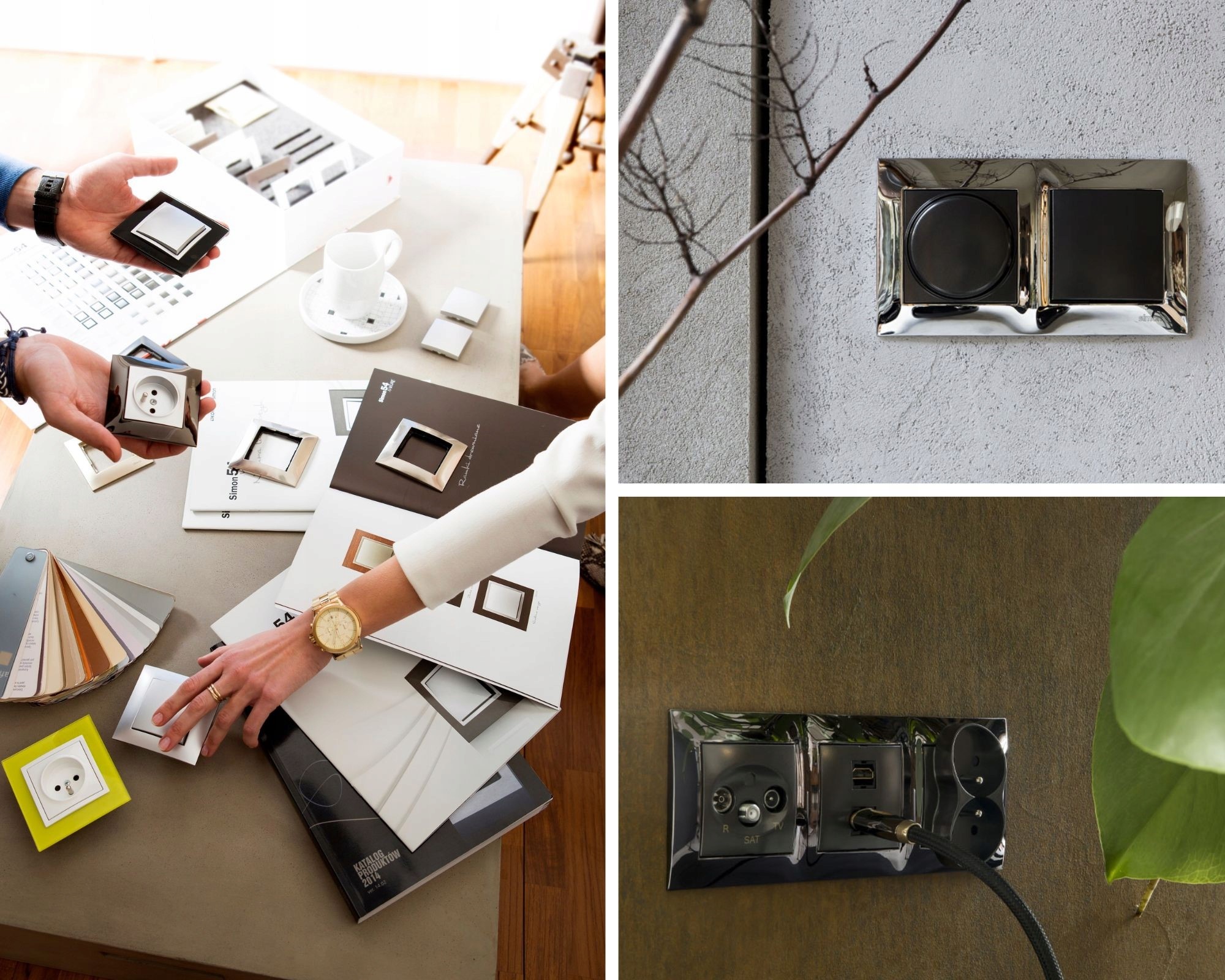 Gniazdo HDMI pojedyncze Biały Simon 54 Rodzaj gniazda ścienne