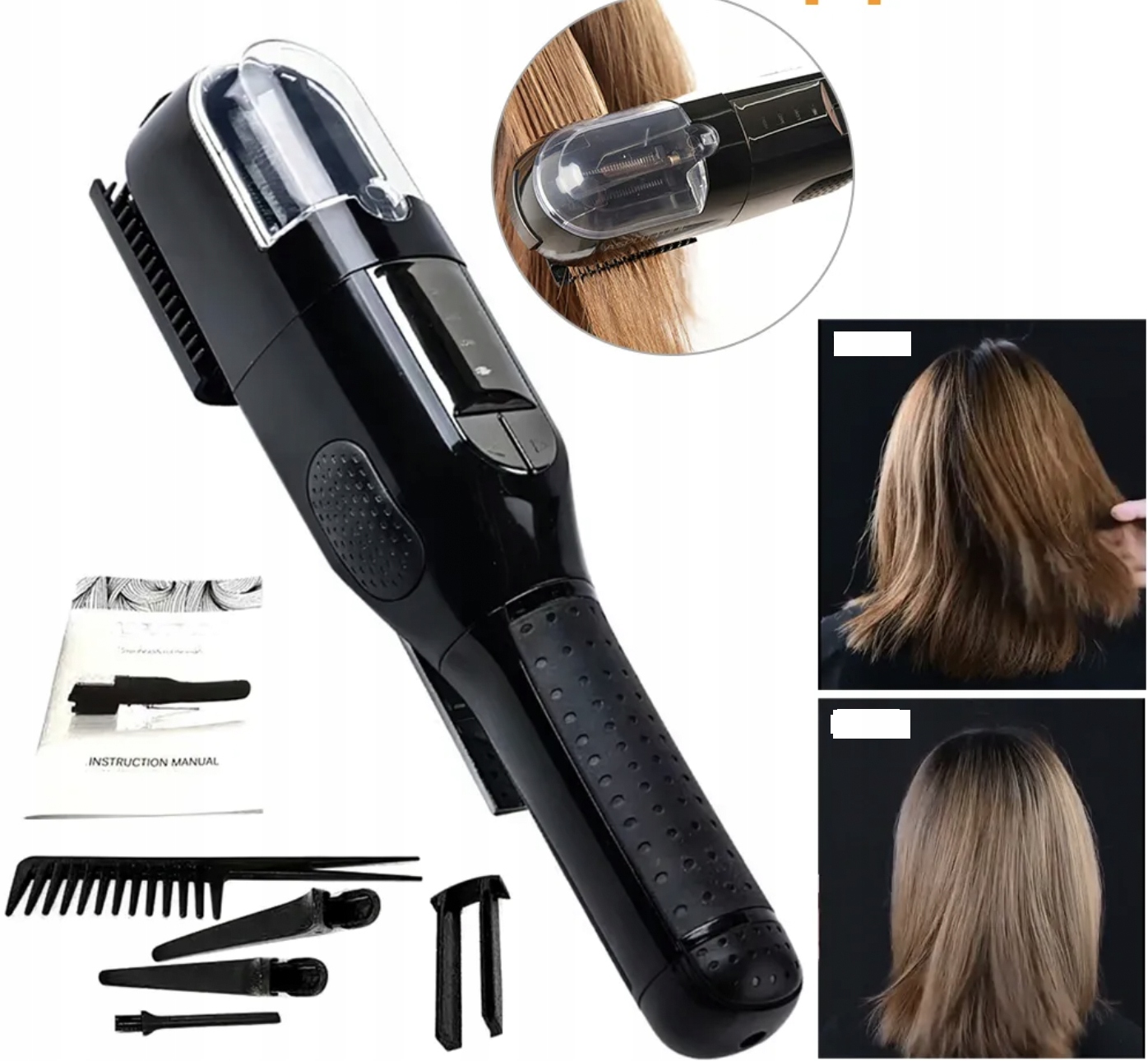 TRYMER SZCZOTKA DO WŁOSÓW ROZDWOJONYCH KOŃCÓWEK Model JDG-GF700