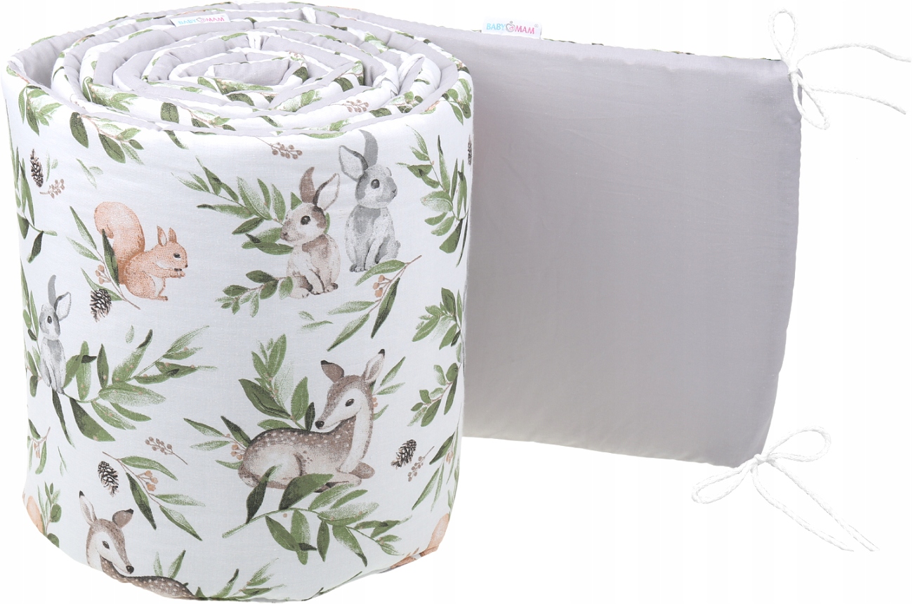 

Babymam Dwustronny Ochraniacz 180x30 Do Łóżeczka