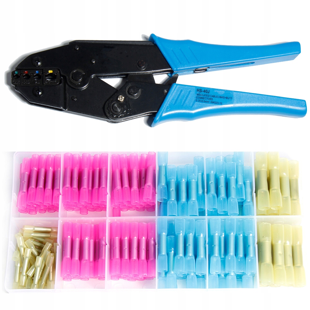 Szybkozłączka Koszulki TERMOKURCZLIWE ZACISKARKA