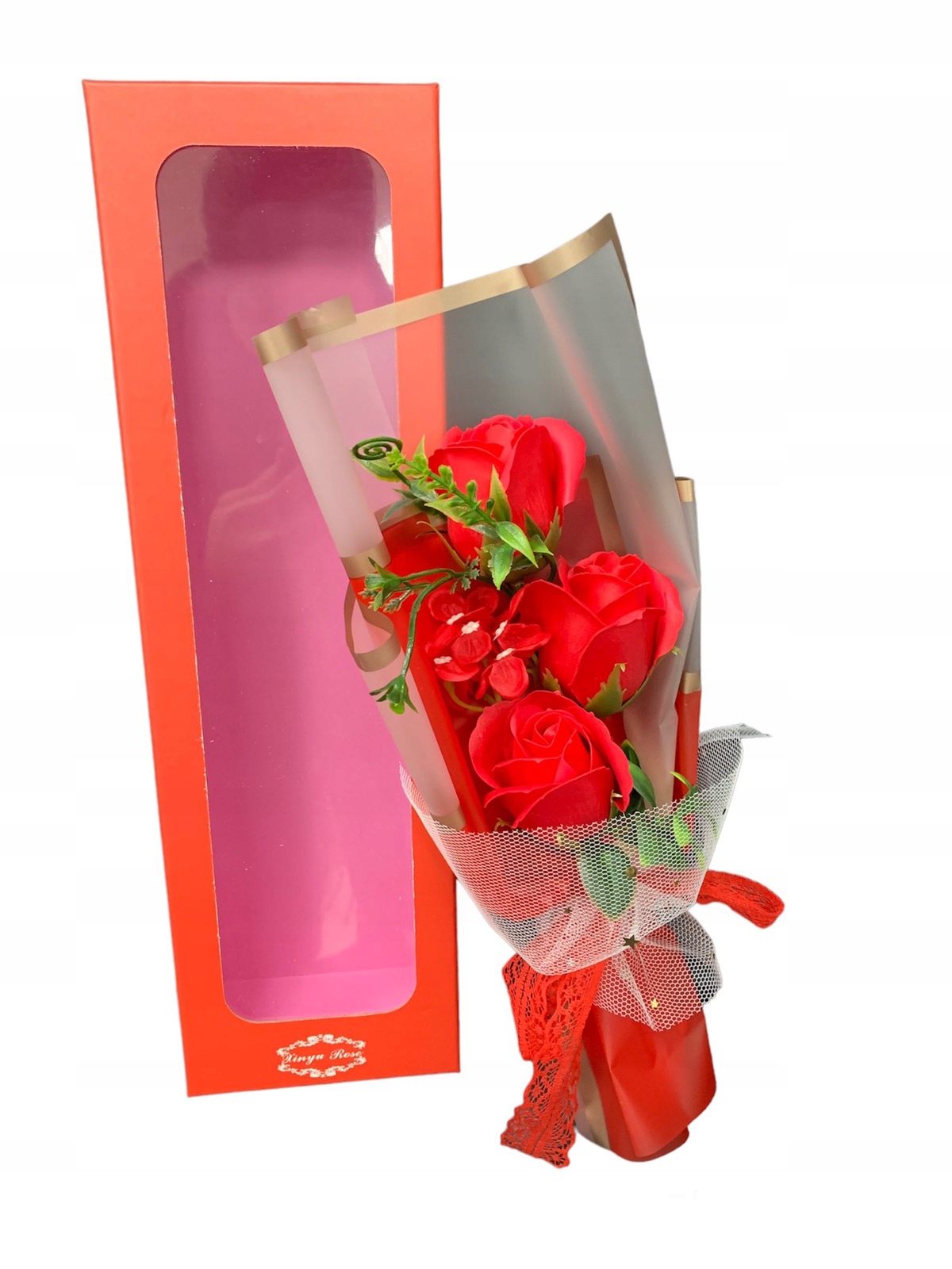 WIECZNA RÓŻA W PUDEŁKU FLOWER BOX PREZENT