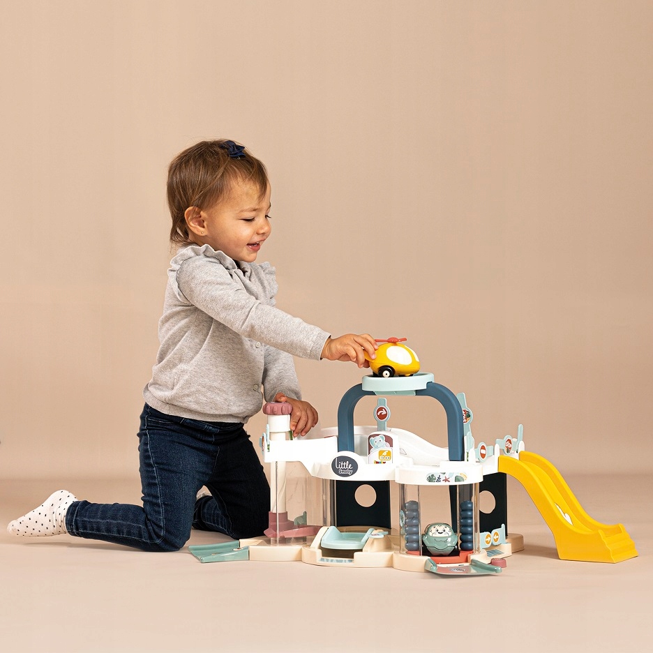 PIERWSZY GARAŻ VROOM PLANET AUTO HELIKOPTER SMOBY Marka Smoby