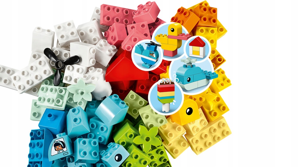 LEGO DUPLO 10909 Pudełko z serduszkiem Marka LEGO