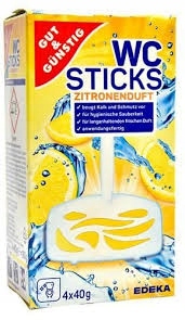 

G&g Wc Sticks Zawieszka do Wc Cytryna 4x40g De
