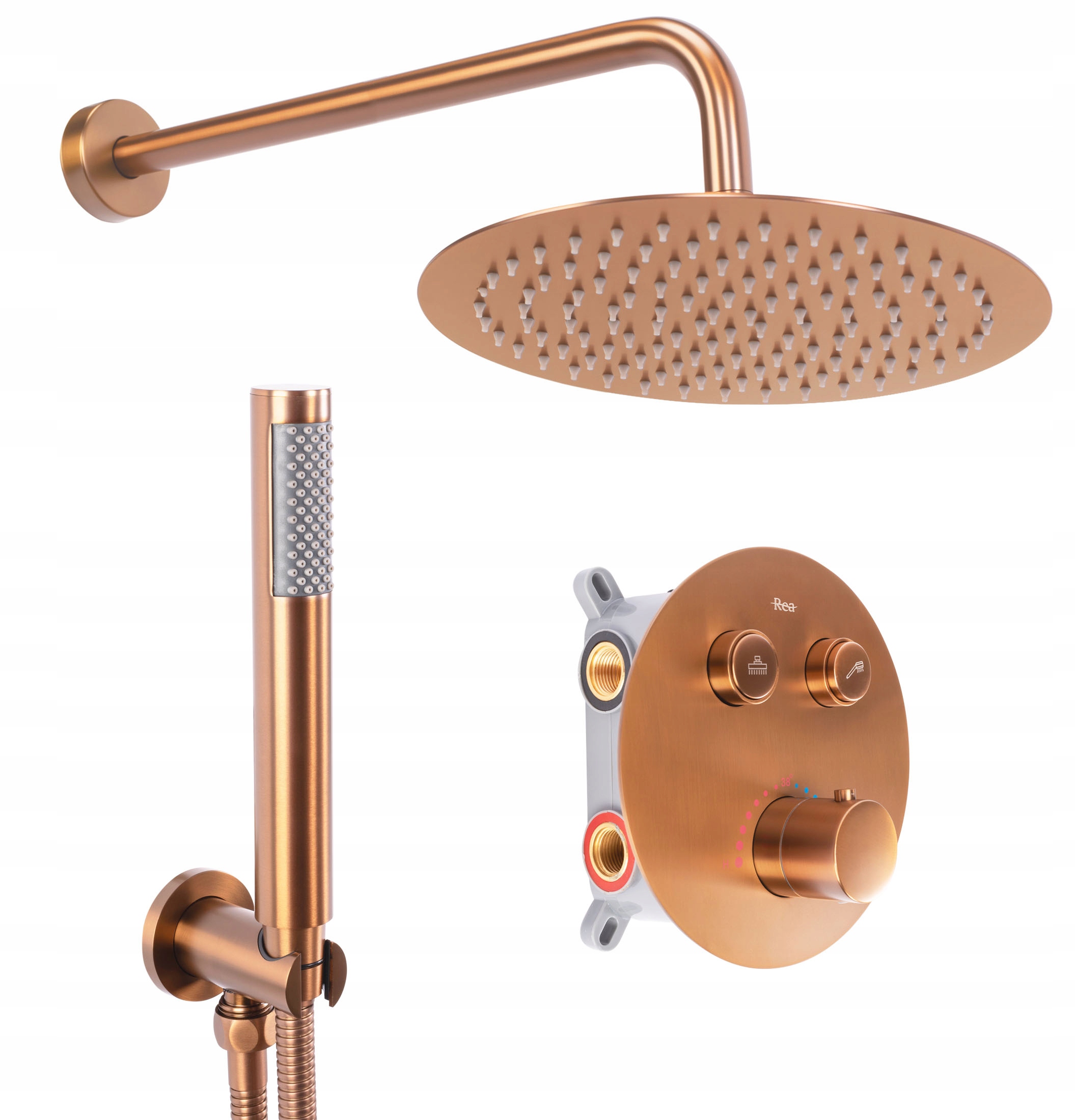 Podomietkový sprchový set Rea Lungo