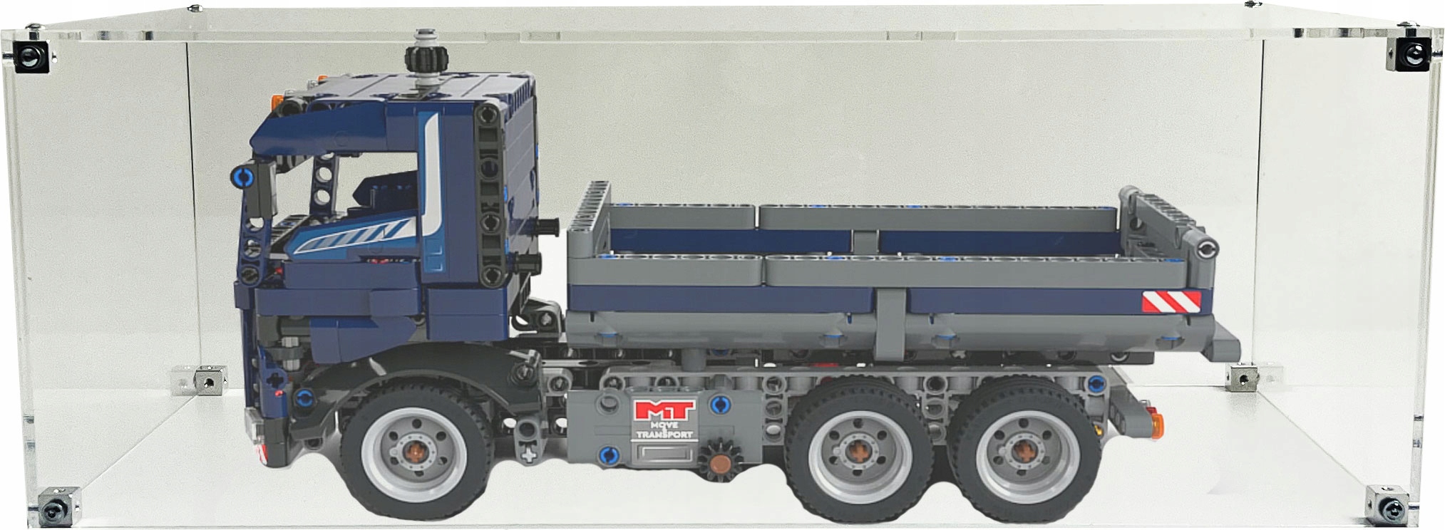 Vitrína Drewlandia pro stavebnici Lego 42203 Technic Sklápěč