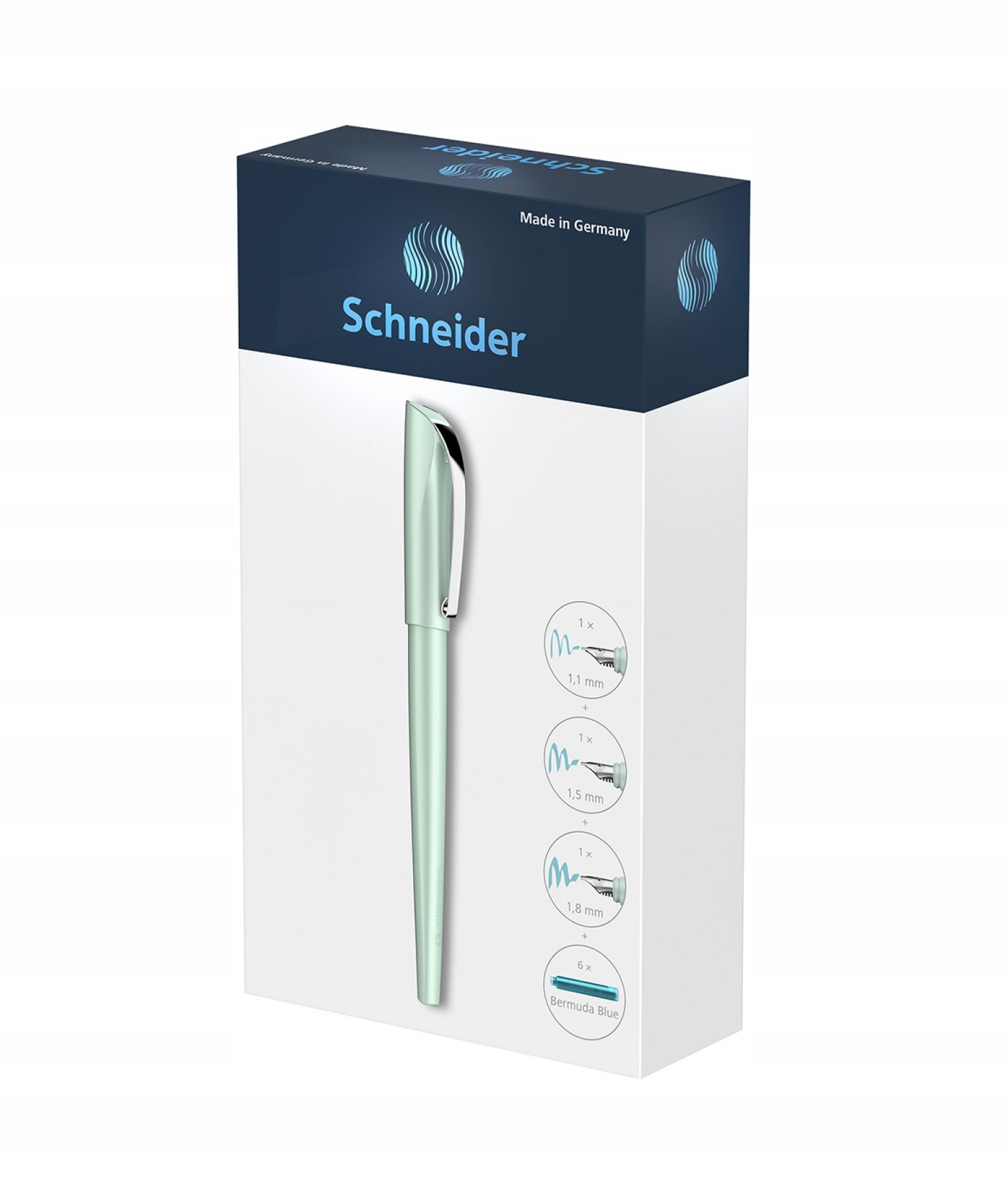 Kaligrafická sada Schneider Callissima Mint