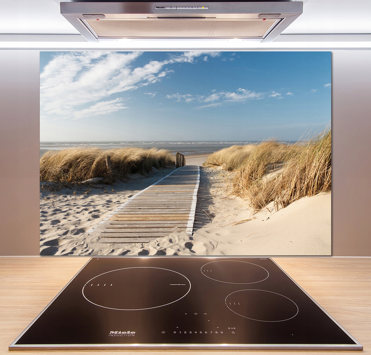 

Panel do kuchni Ścieżka na plaży 100x70 cm + Klej