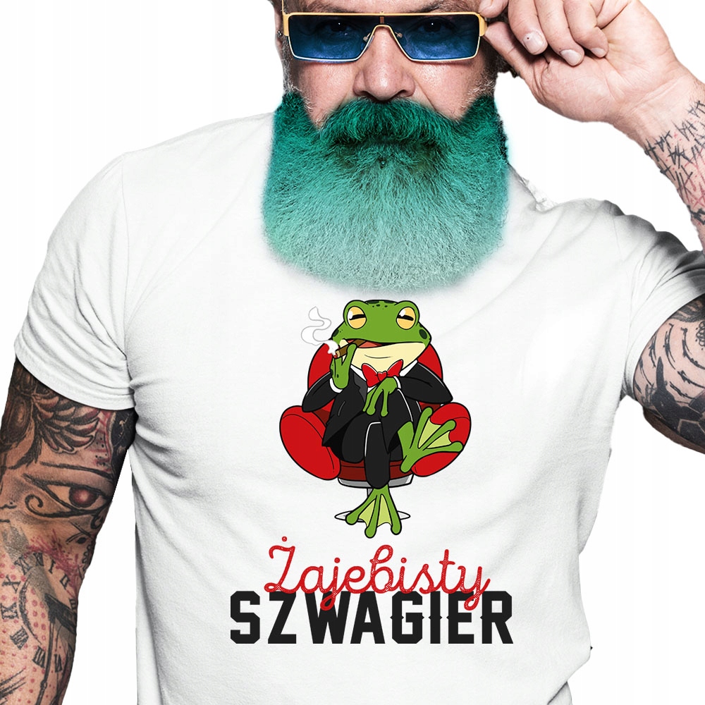 

Śmieszna Koszulka męska Dla Szwagra XXL