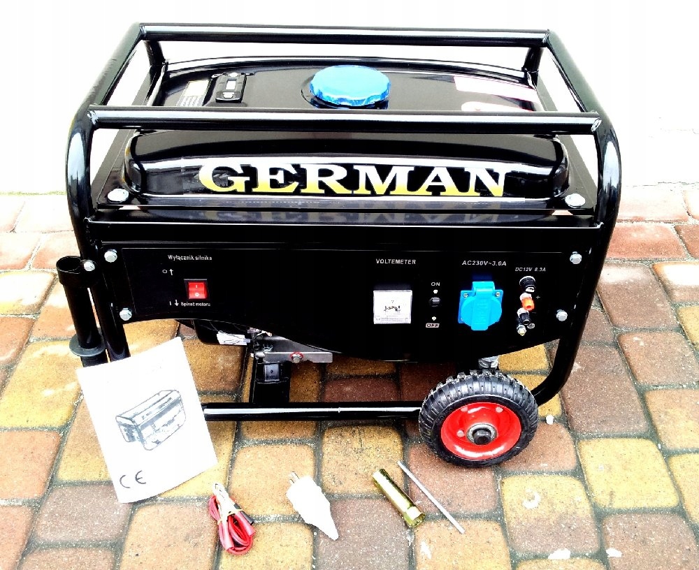 Elektrocentrála 3,63kVA German 1x230V 1x12V