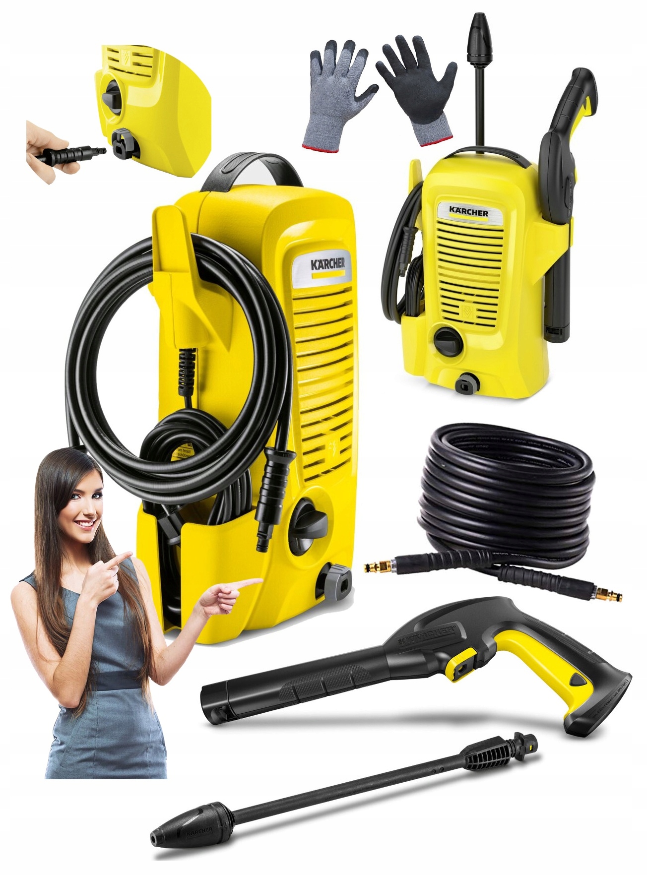 

Myjka Ciśnieniowa Karcher K2 Basic Car Premium