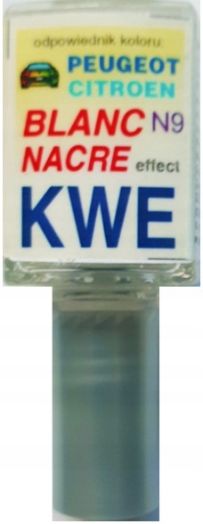 Lakier Zaprawkowy Zaprawka Do Rys 10 ml Peugeot Kwe