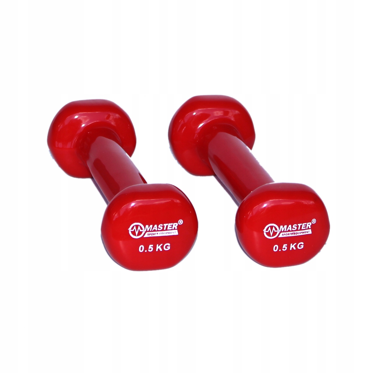 

Hantle Treningowe Ciężarki Fitness Winyl 2x0,5kg