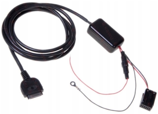Interfejs Aux In Do Bmw Quadlock 12-pin -> iPod iPhone