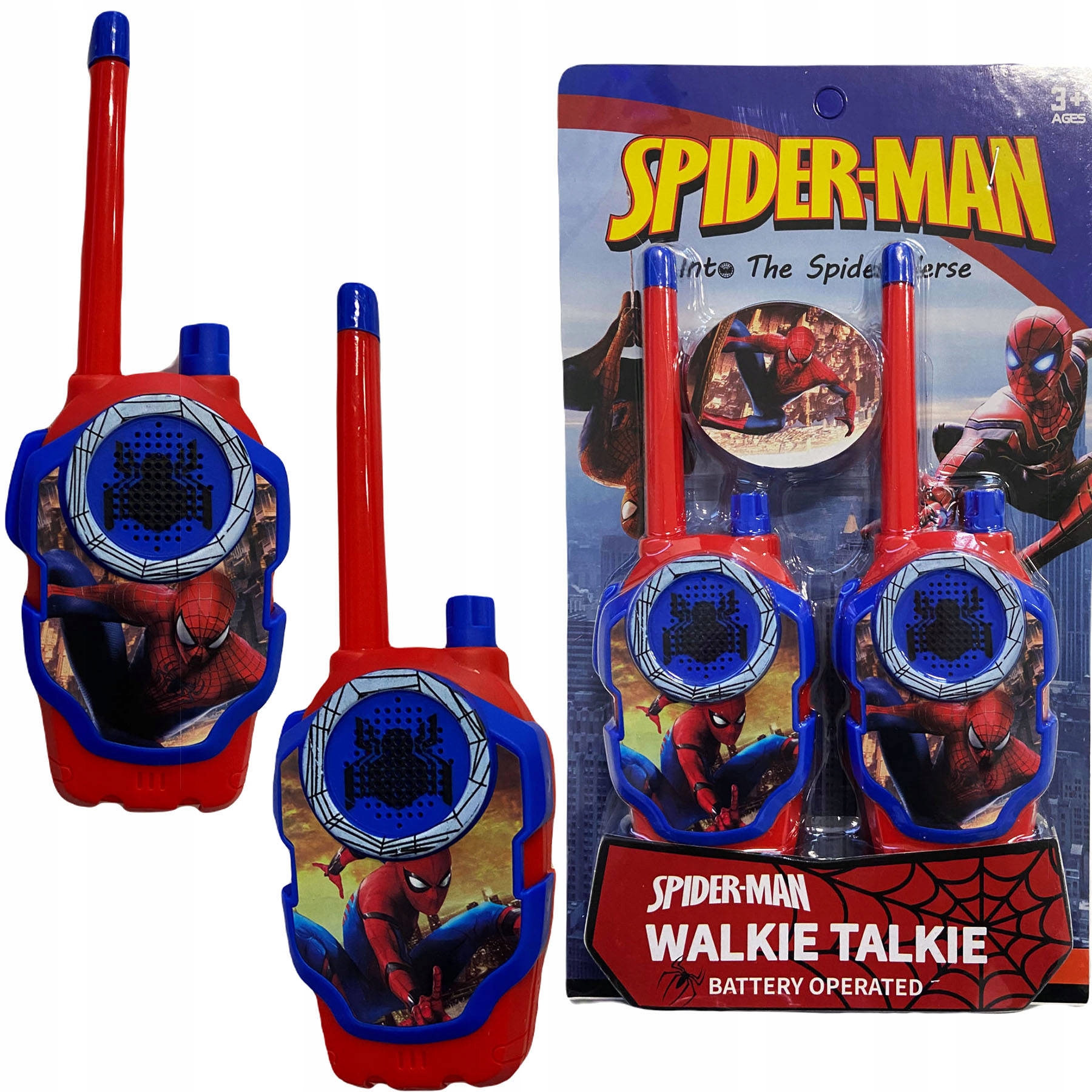 

Spiderman Zestaw 2x Walkie Talkie Krótkofalówka