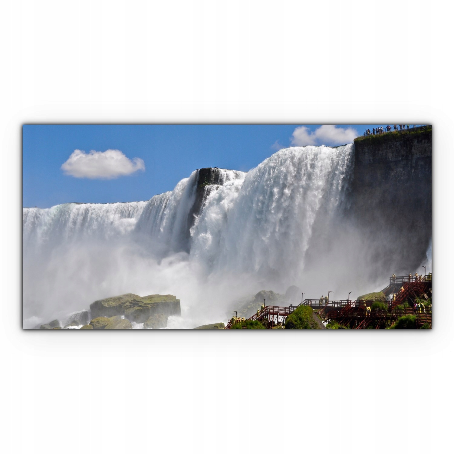 

Fotoobraz na płótnie 120x60 Niagara Wodospad Woda