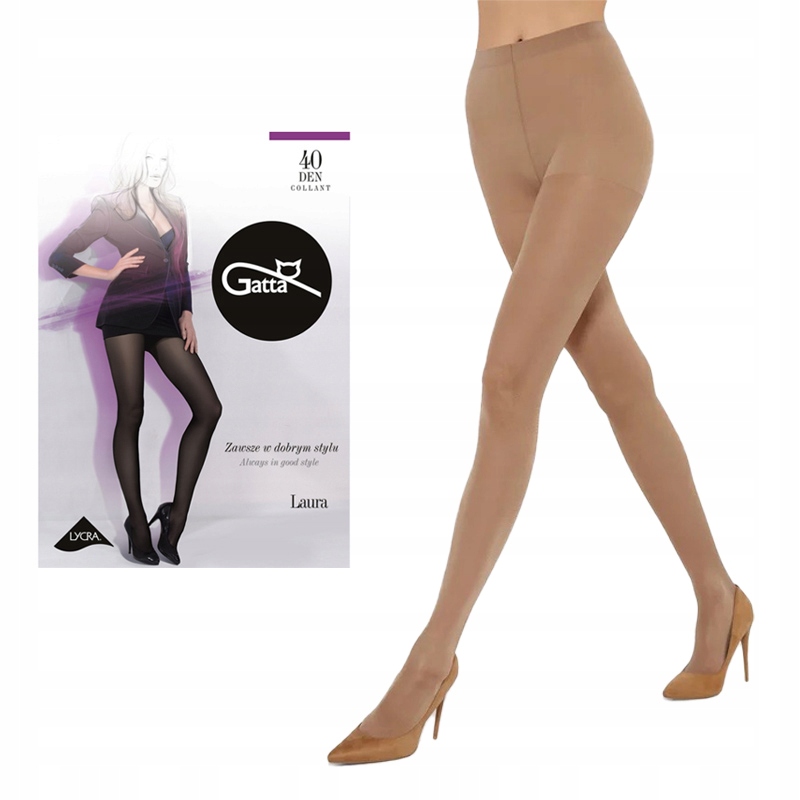

Rajstopy Gatta Laura 40 den lycra 3-M Daino