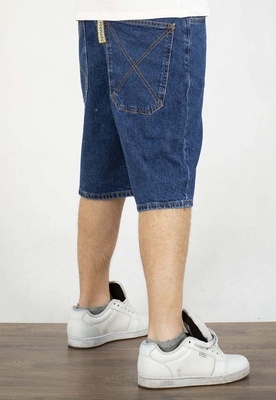 Kraťasy Homeboy X_Tra Baggy Modré džínové kraťasy