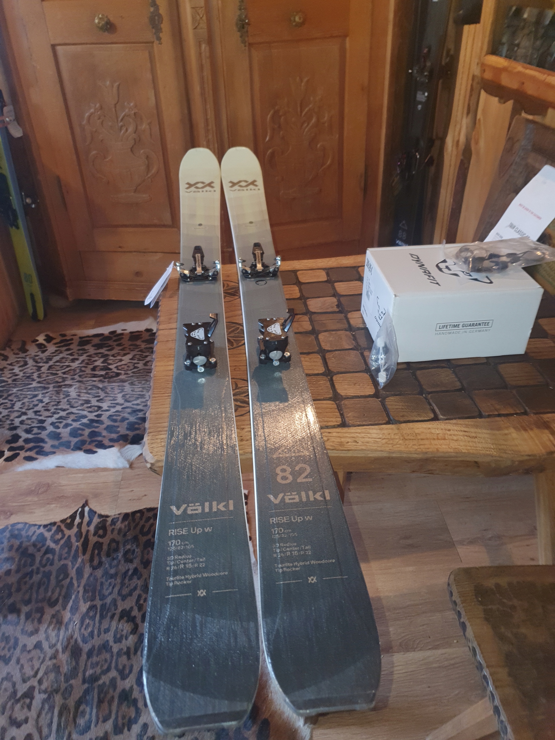 NOWY KOMPLET VOLKL 82 RISE Up w 170 cm skitour z dynafit speed turn Bi Model RISE Up 82