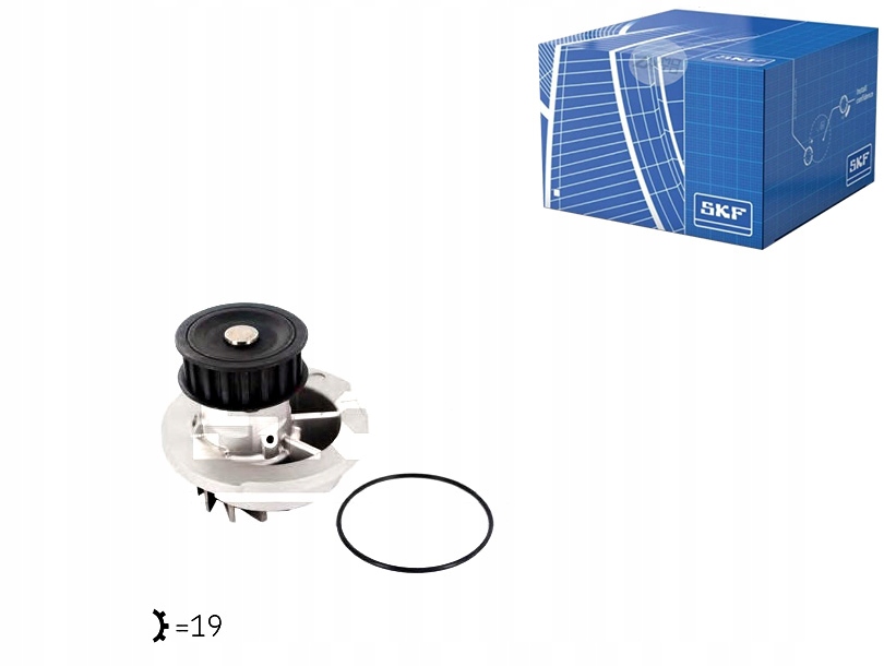 SKF VKPC 90202 Насос воды, охлаждение двигателя