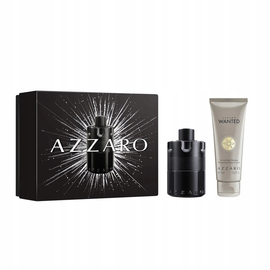 Azzaro The Most Wanted Intense Edp 50 ml Sprej Sprchový Gel 75 Ml