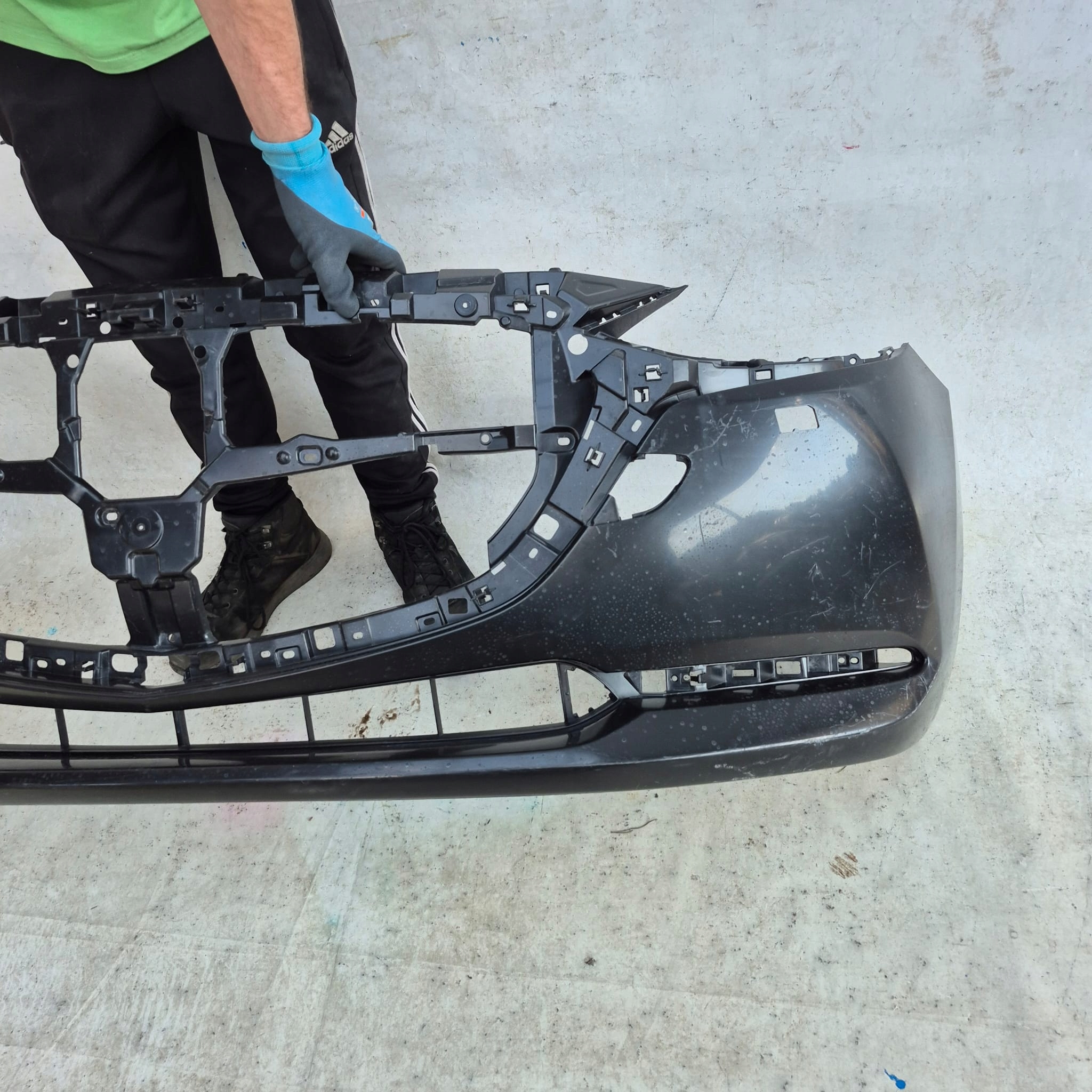 MAZDA 2 III LIFT 19-23 bumper front front washer new DHM1-50031