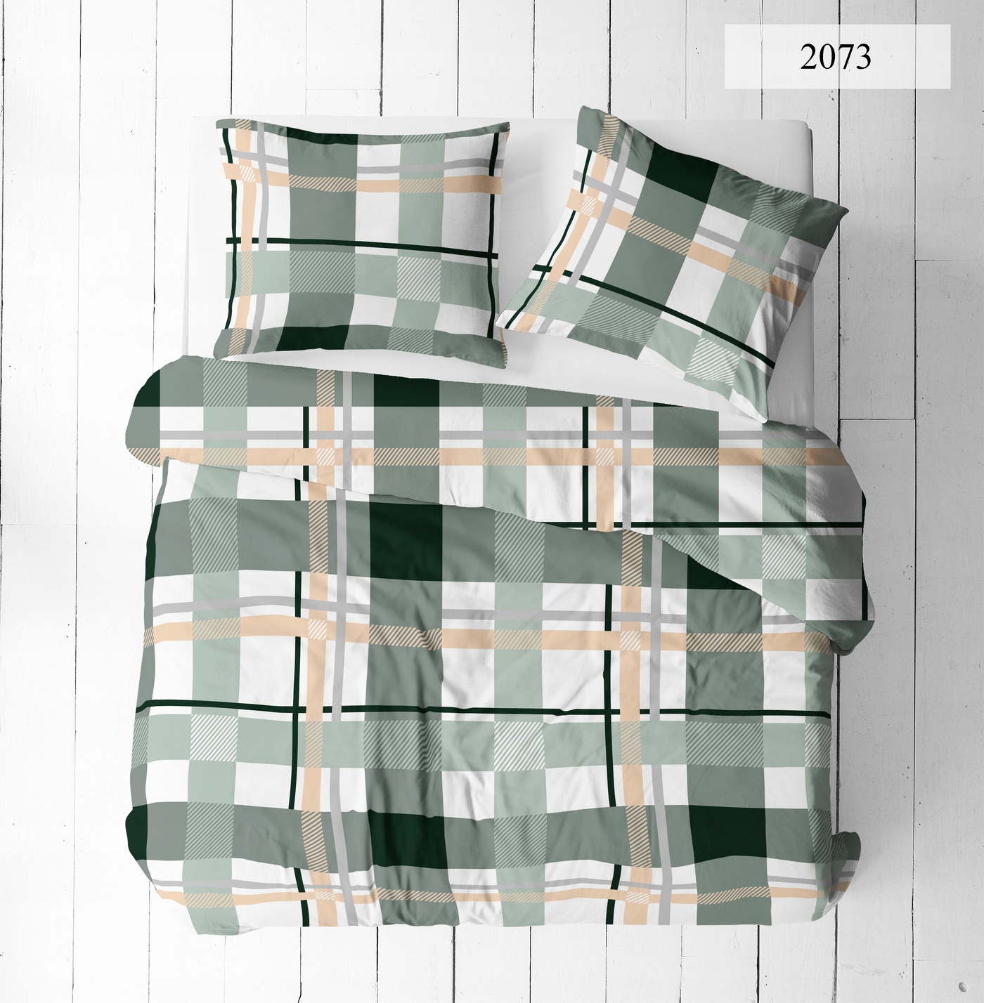 Pościel Z Kory 160X200 100% Bawełna Producent krata kraciasta linie