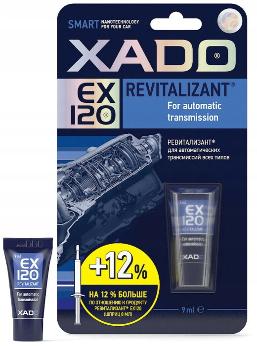 

Xado EX120 Rewitalizant Skrzynia Automat 9ML