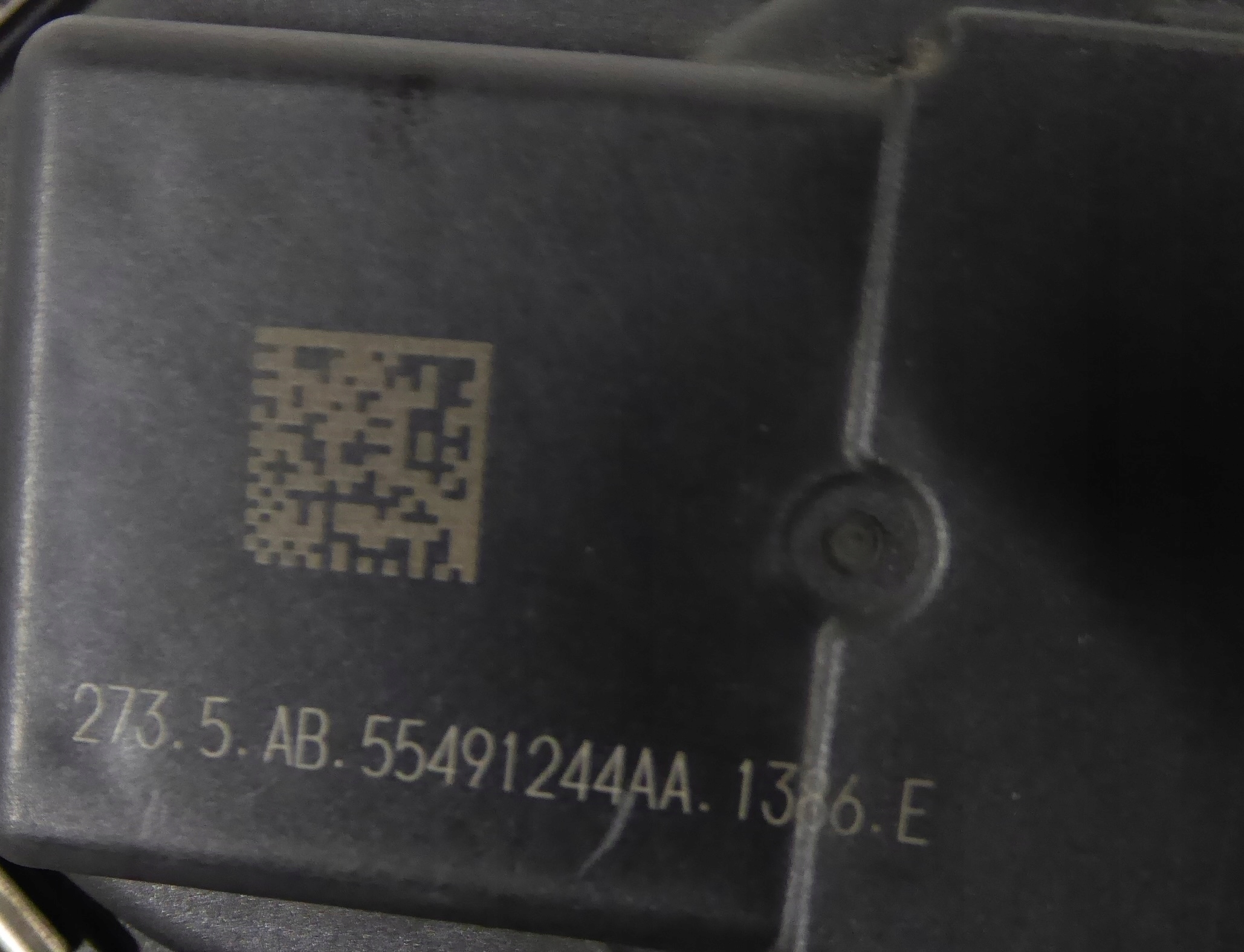 Valvola a farfalla OPEL ASTRA K 1.6 CDTI BITURBO