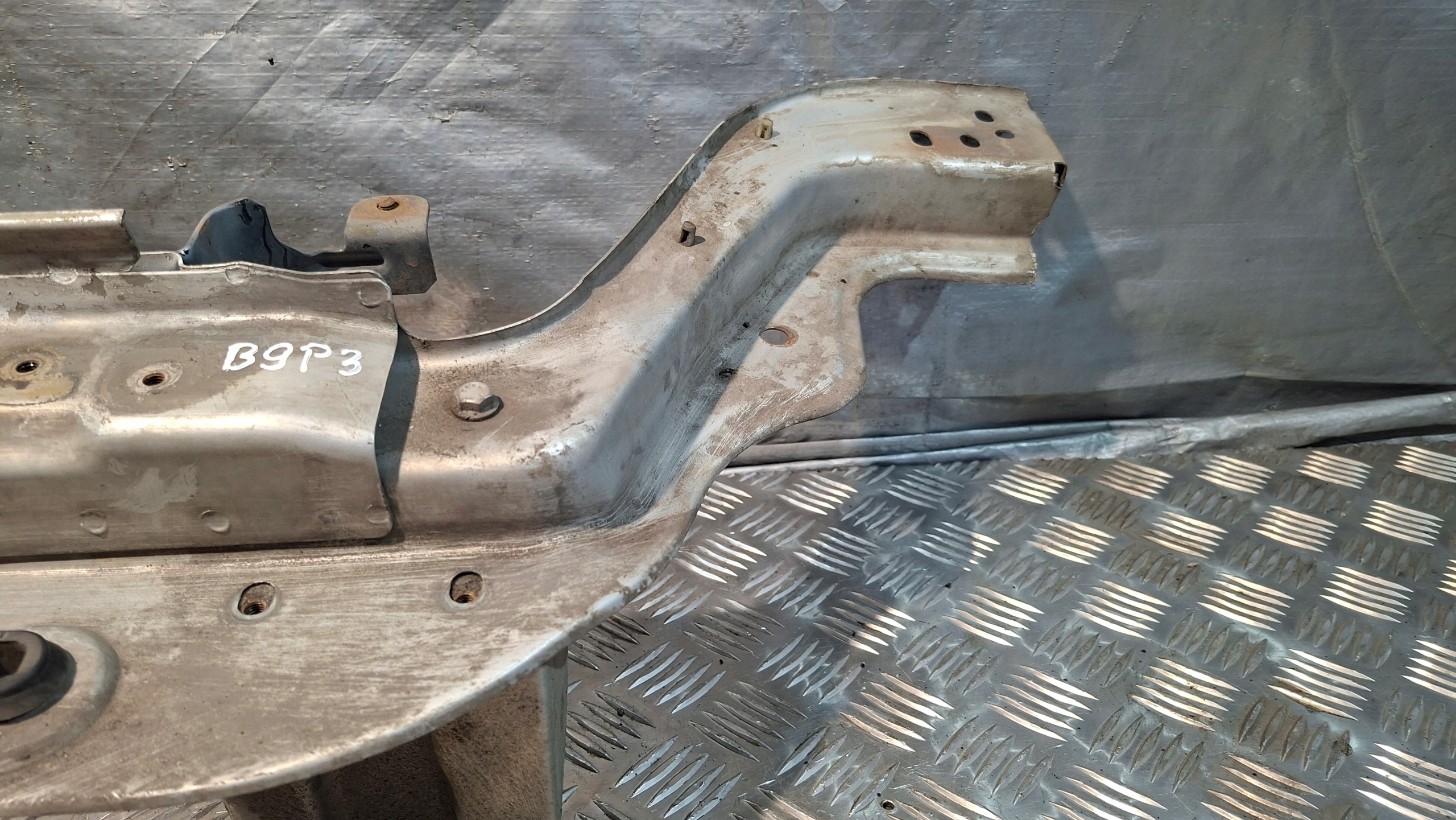 support panel for radiators pillar PEUGEOT BIPPER