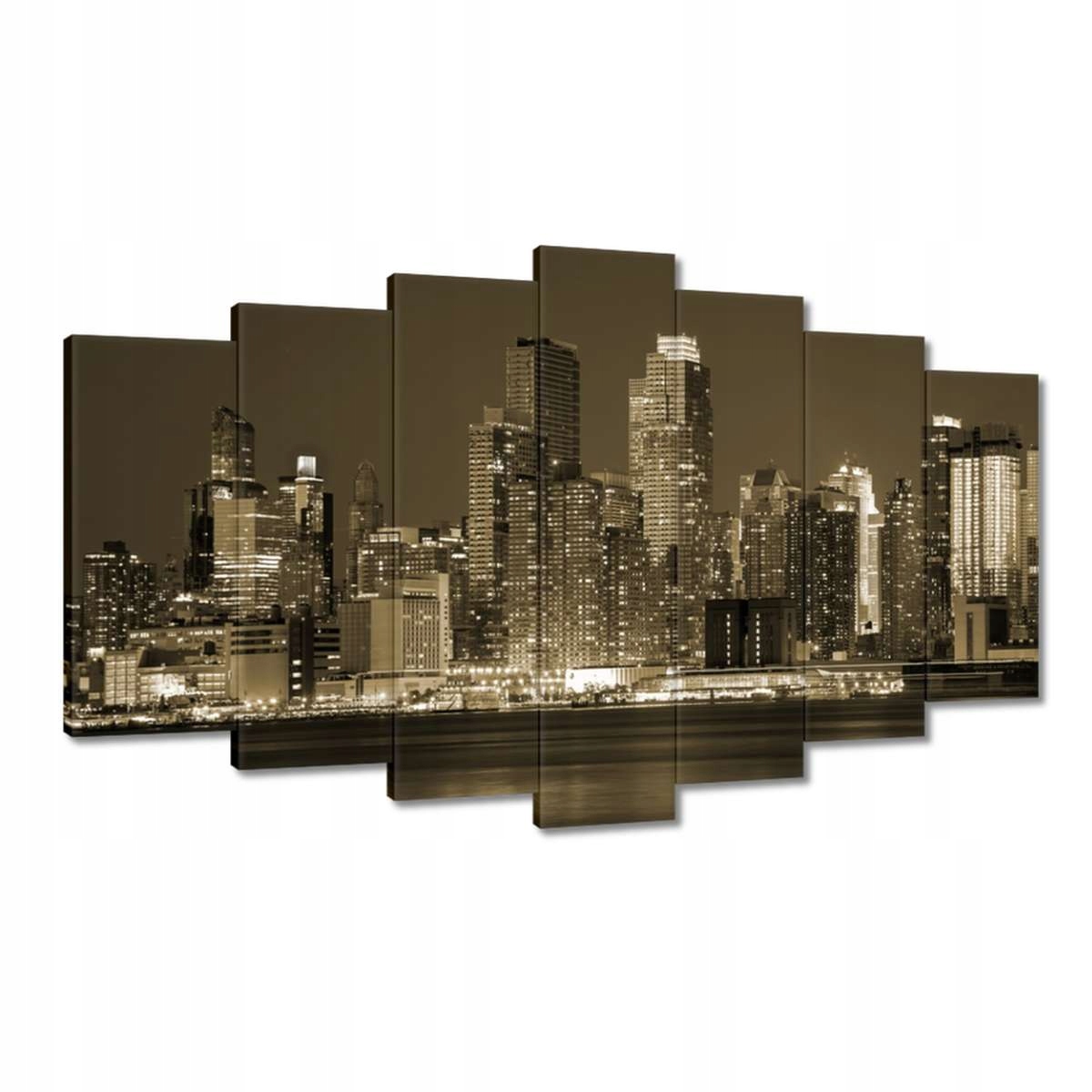 Obrazy 140x80 New York sephia