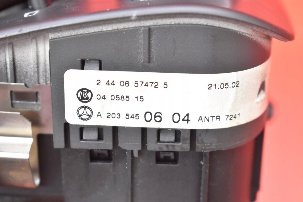 switch light switch A2035450604 MERCEDES C-KLASA W203 00-04