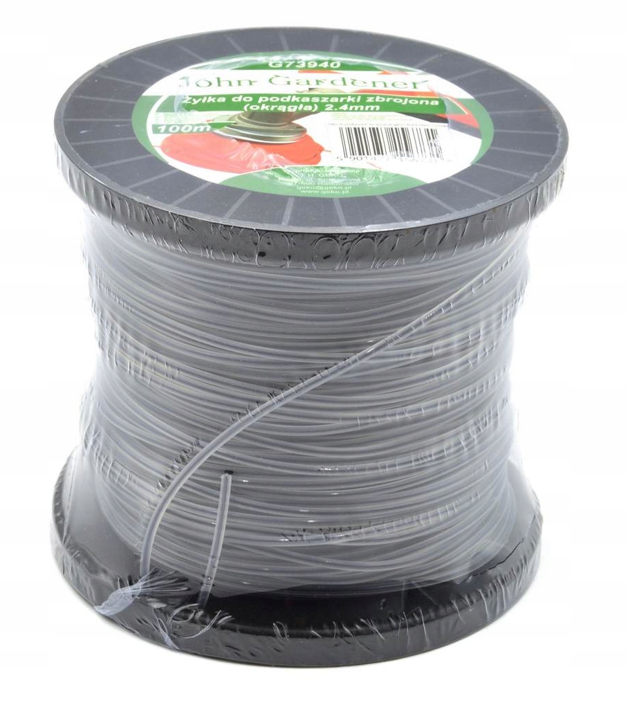

Wzmacniana Żyłka Tnąca Do Kosy 2,4mm x100m Okrągła