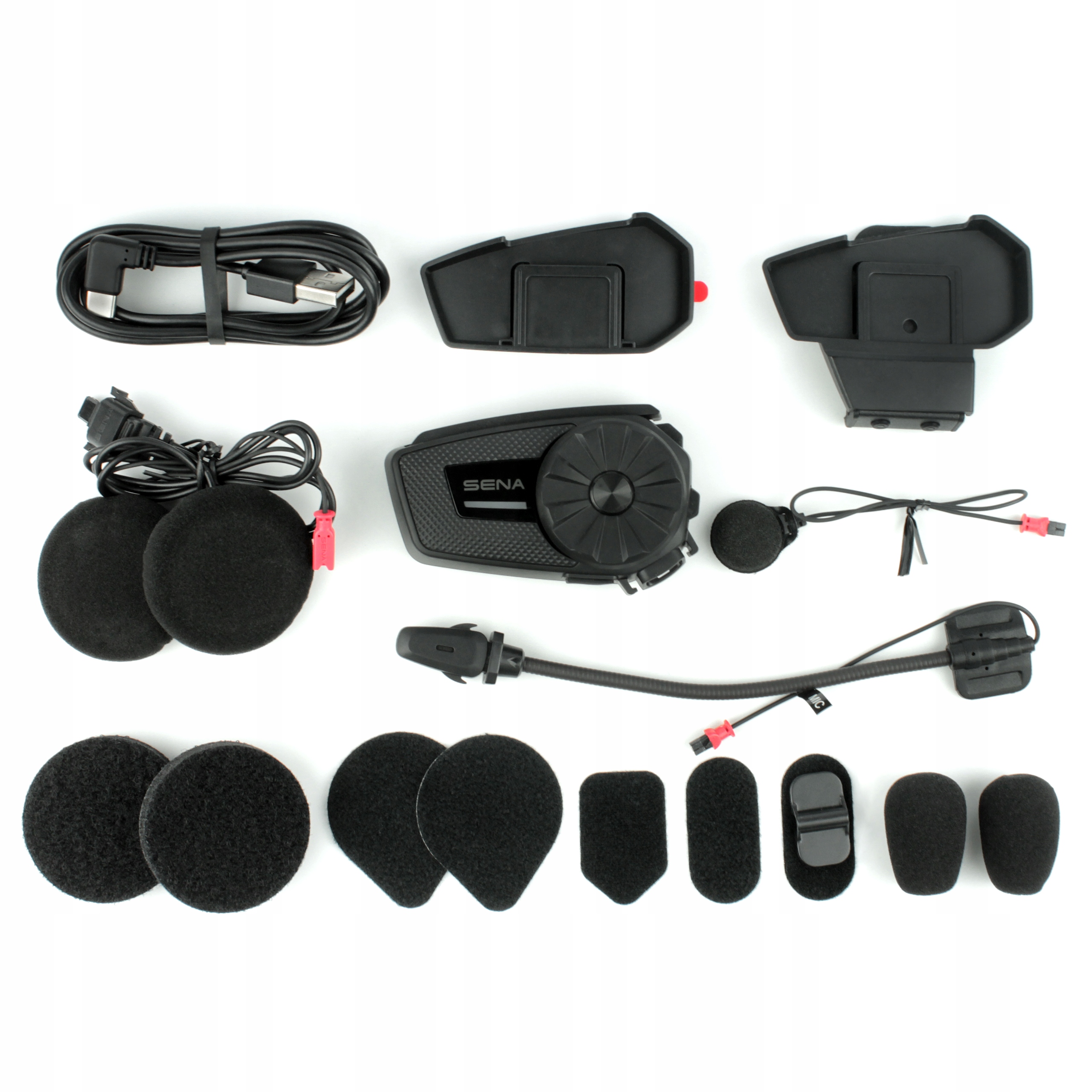 SENA SPIDER ST1 INTERKOM MOTOCYKLOWY MESH HD 2KM Typ mikrofonu hybrydowy integralny