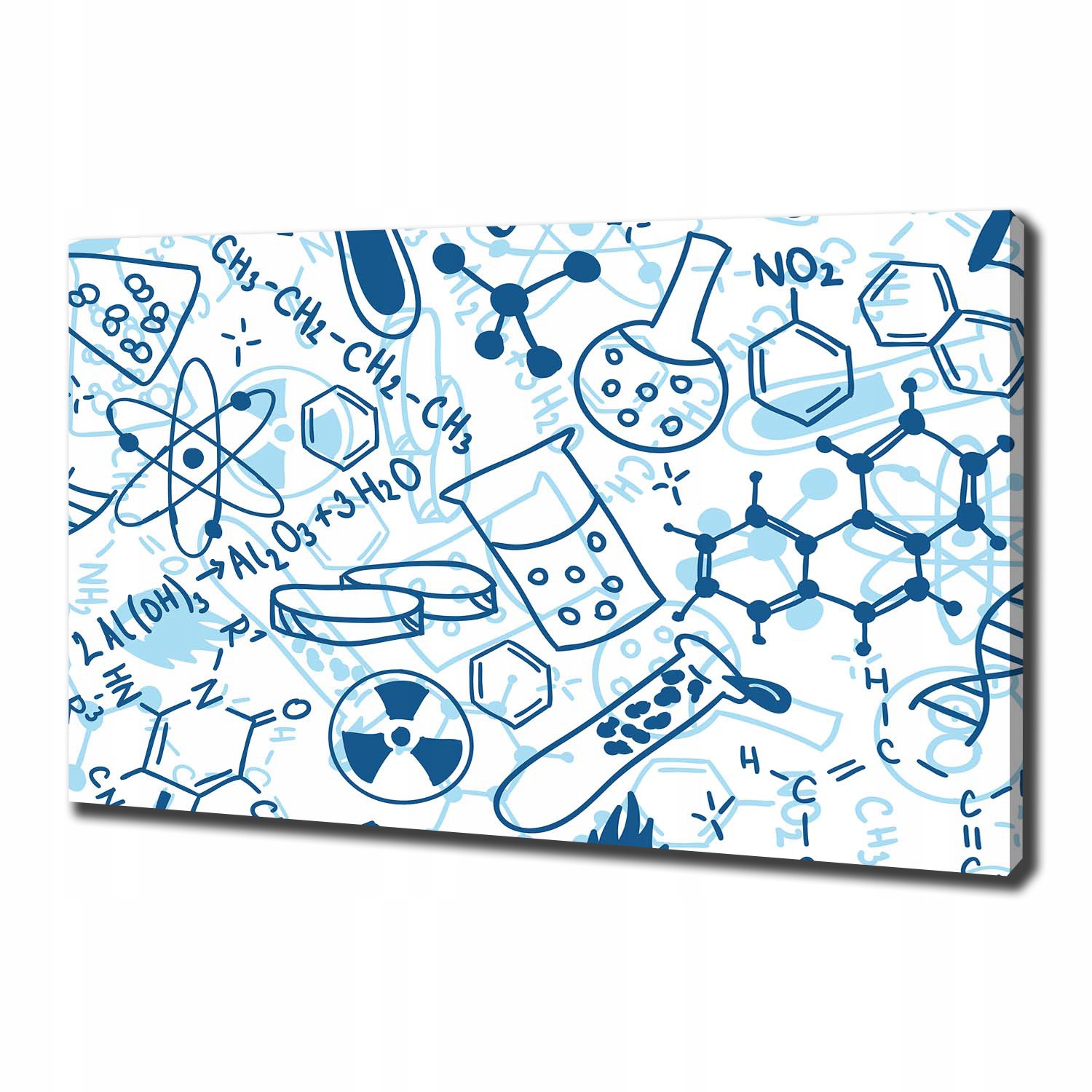 Fotoobraz canvas na zeď Chemie pozadí 100x70 cm