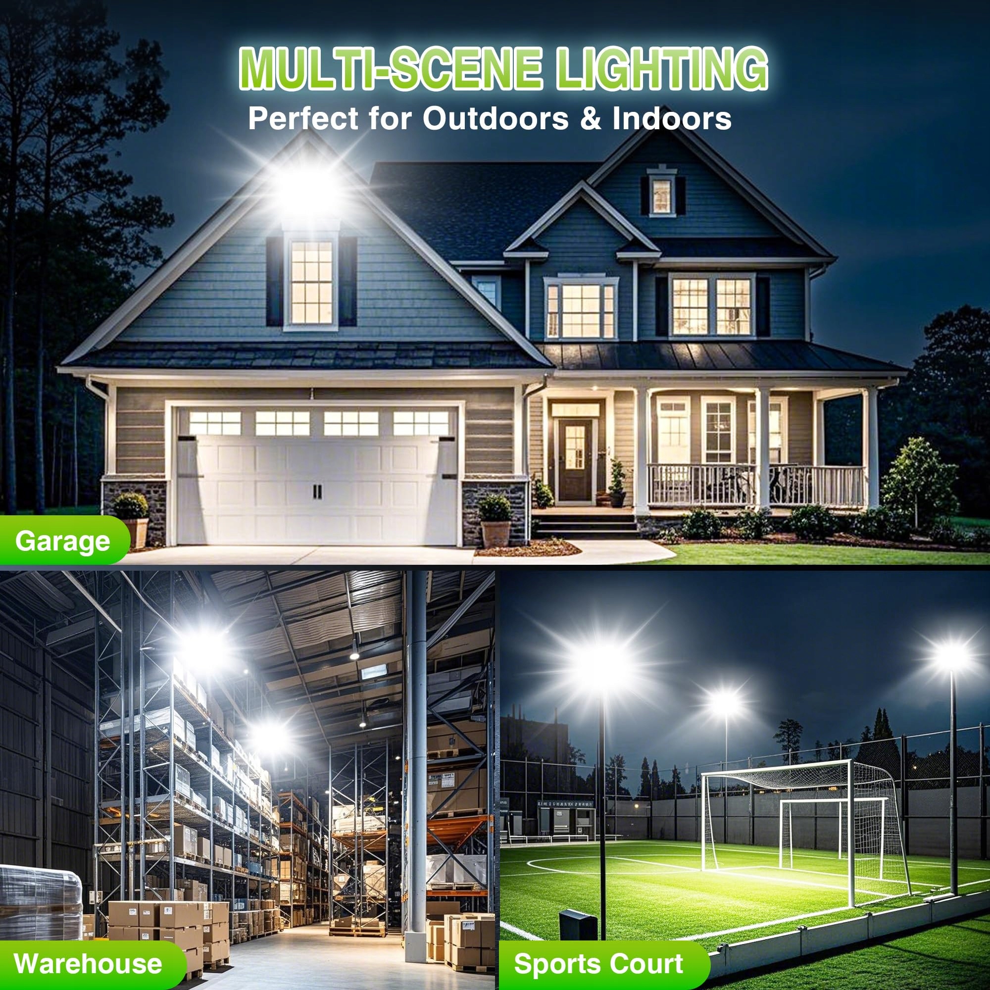 Naświetlacz LED 150W 15000lm 6000K IP66 Regulowany Do Stadionu STASUN — miniatura 5