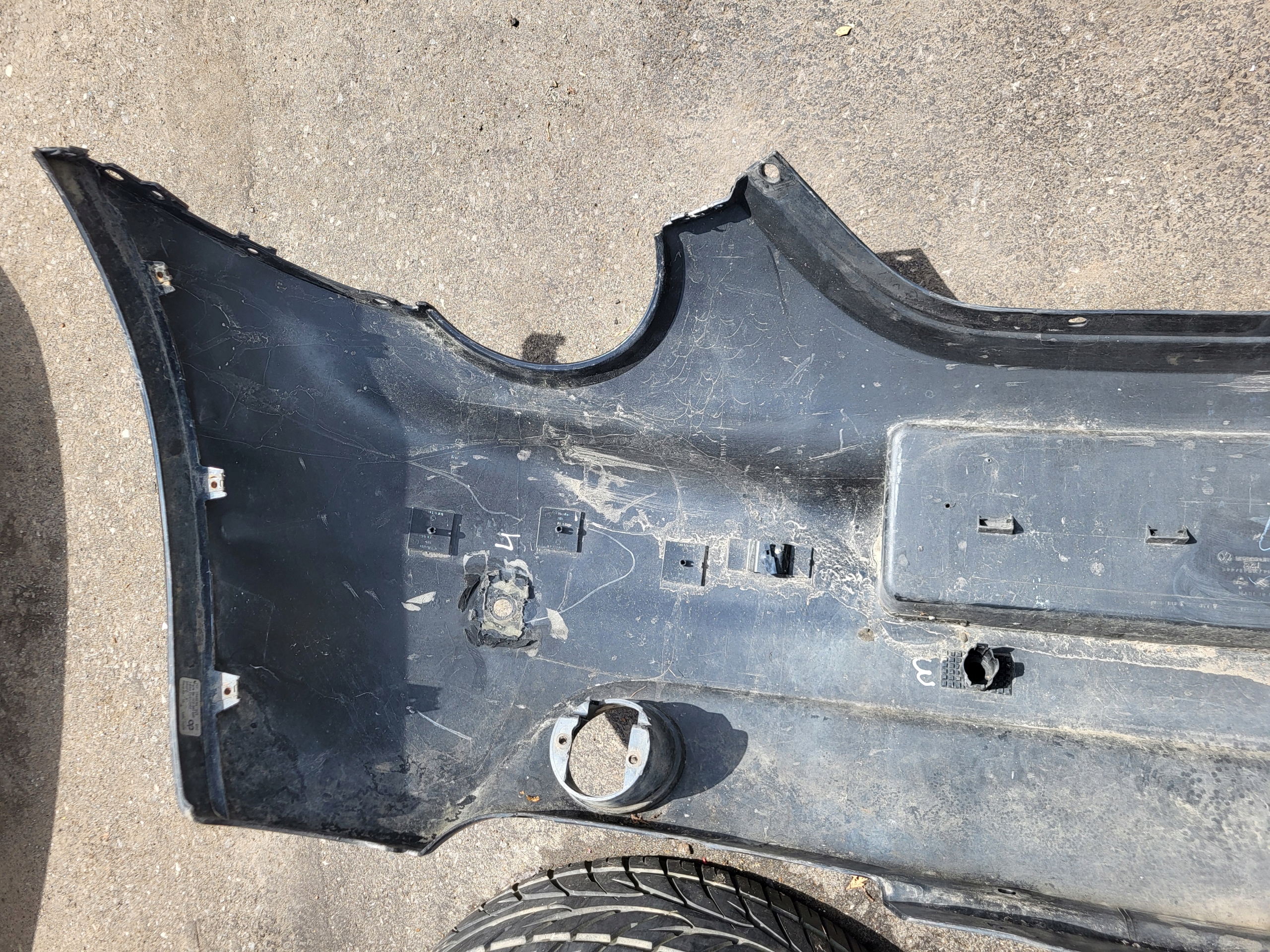 bumper rear rear part VW NEW BEETLE 1C0 OE black