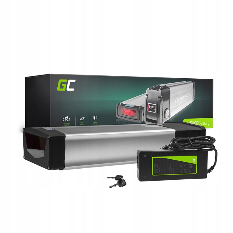Green Cell - Bateria do roweru elektrycznego E-Bike z ładowarką 48V 20Ah 96