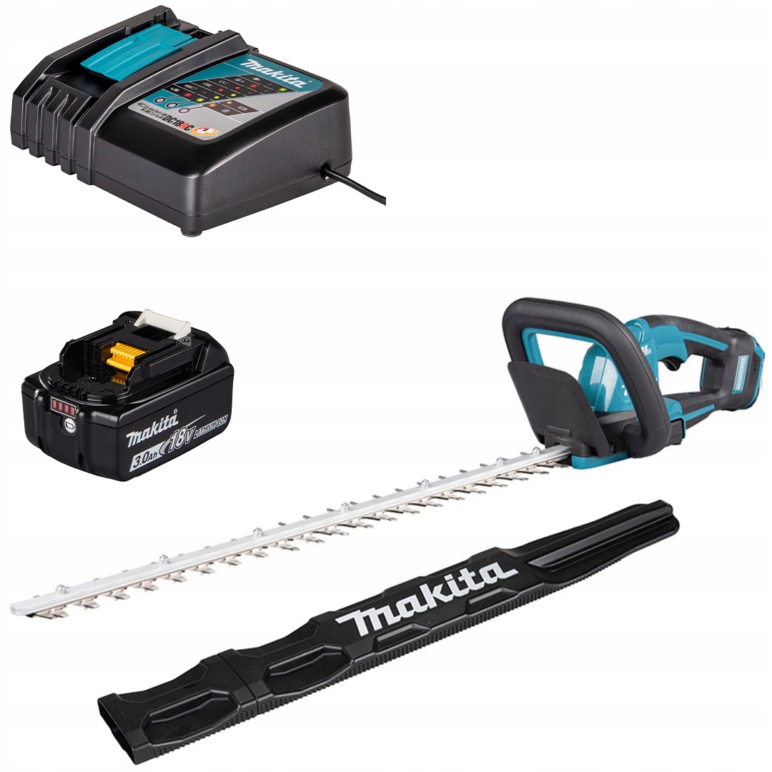 Akumulátorové nůžky na živý plot Makita DUH606RF Lxt 18V Bl Xpt 3Ah 600 mm