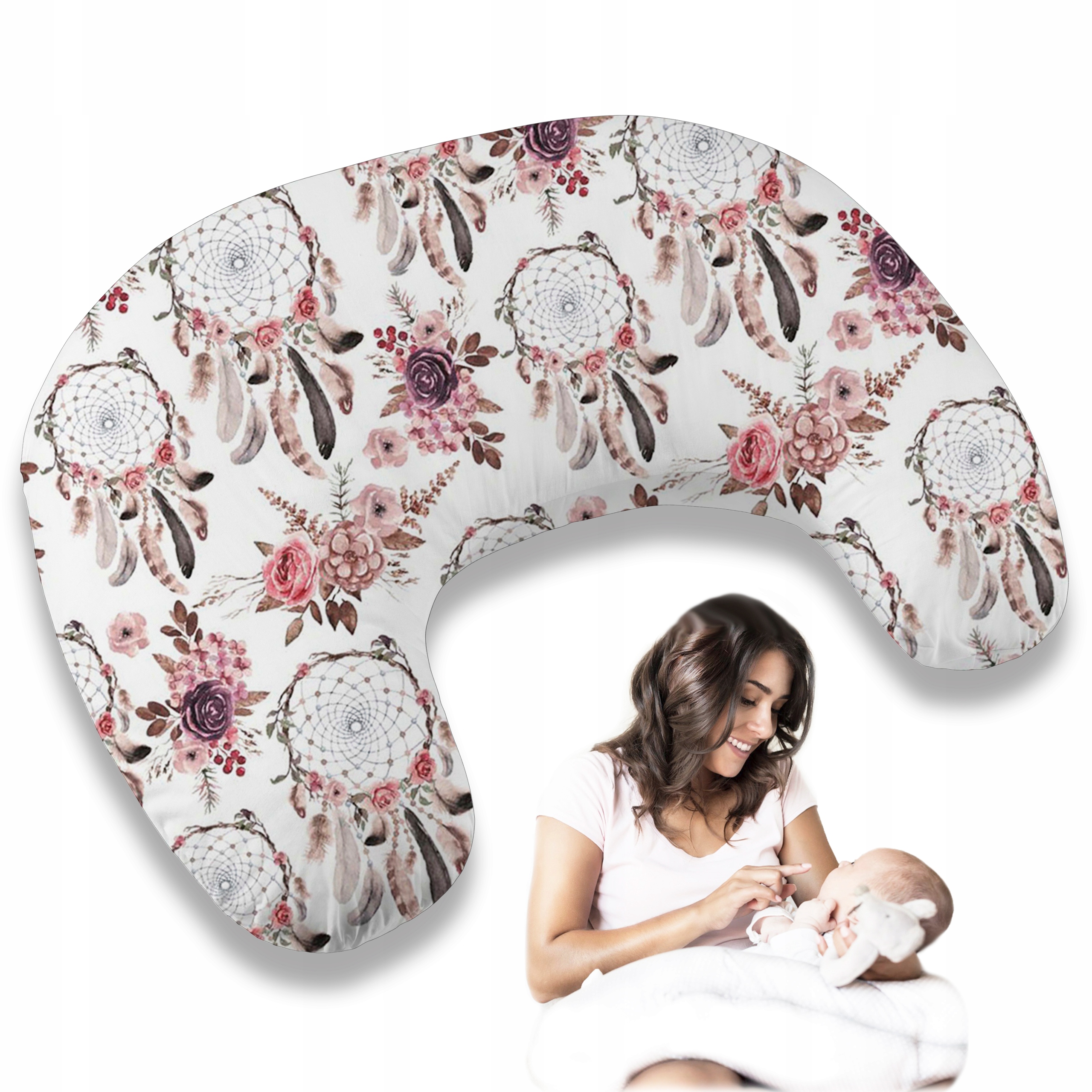 

Moon Poduszka Rogal Fasolka Do Karmienia +posz W42