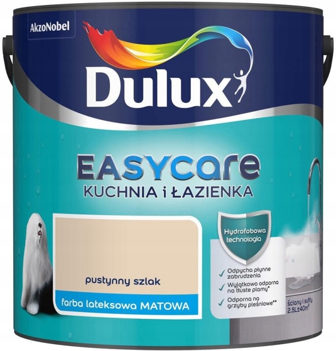 Dulux Farba Easycare Kuchnia I Łazienka 2,5L Pustynny Szlak