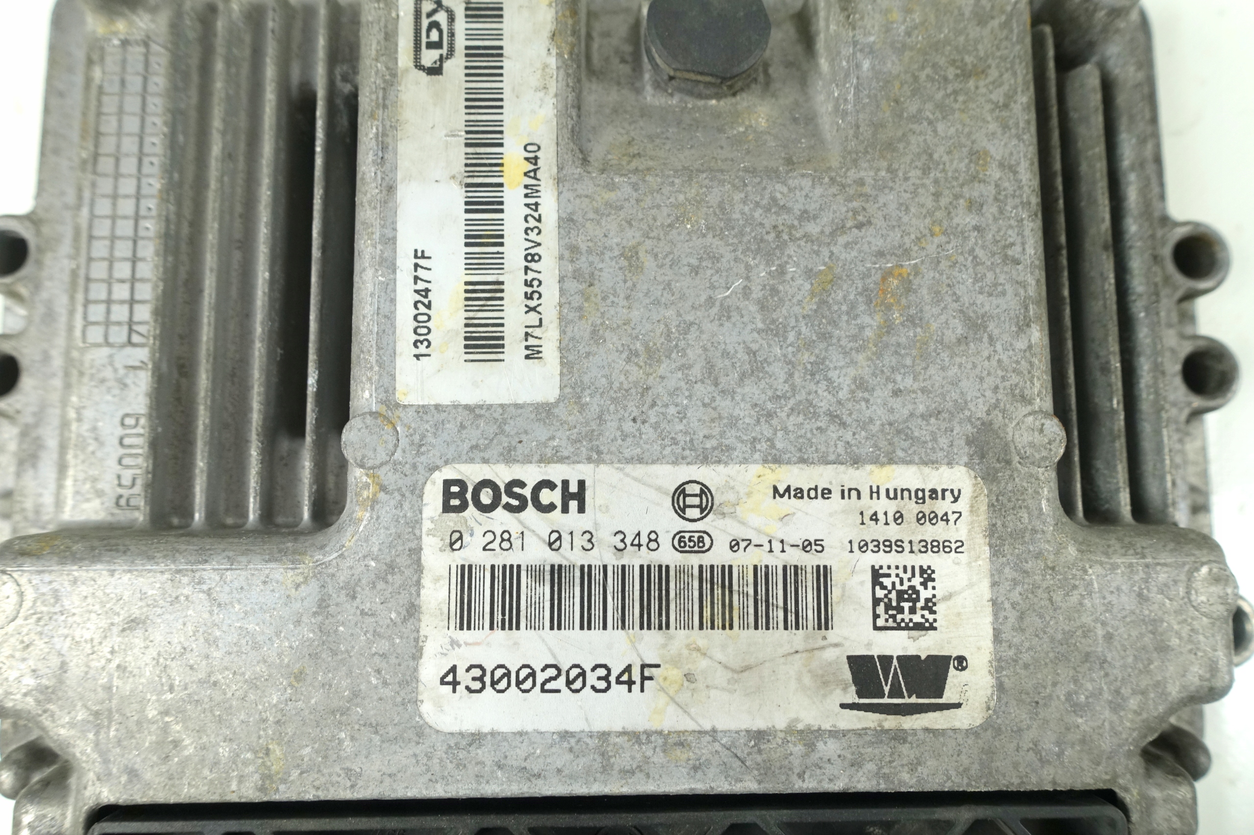 computer control unit of the engine LDV MAXUS 2.5 CRD 2.5CRD 0281013348 43002034F