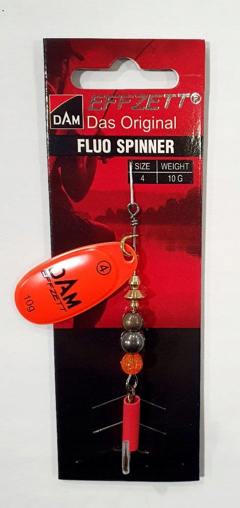 Obrotówka Dam Fluo Spinner 60684 #4 10g Orange