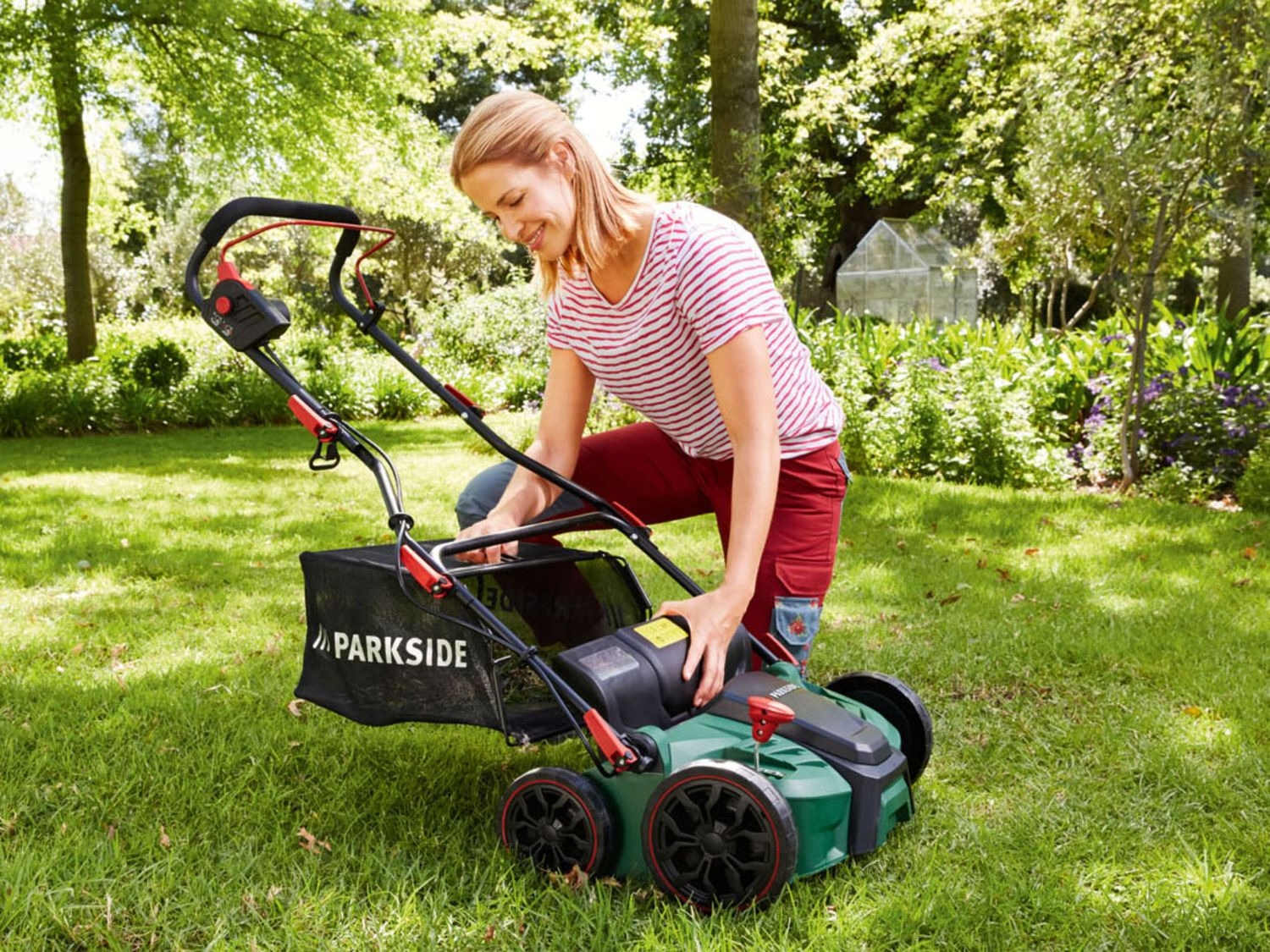 Elektryczny Wertykulator Aerator 2w1 PARKSIDE 1500 Marka Parkside