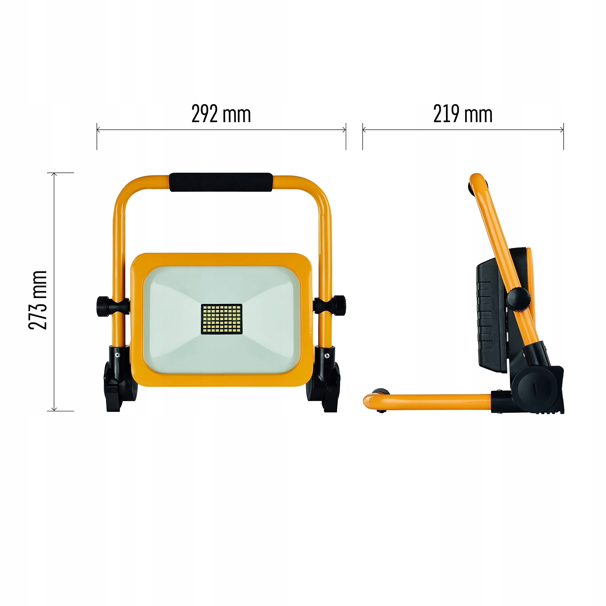 EMOS LED Akumulatorowy Reflektor 30W Przenośny Budowlany IP54 3000lm 6500K — miniatura 4