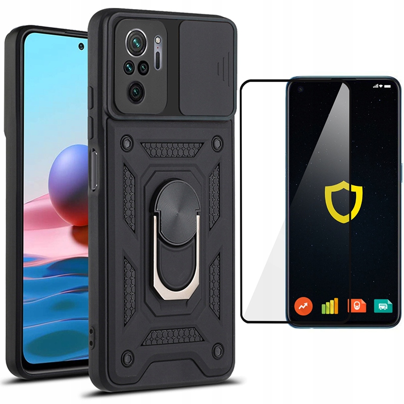 

Etui Pancerne Camring Do Redmi Note 10/10S Szkło